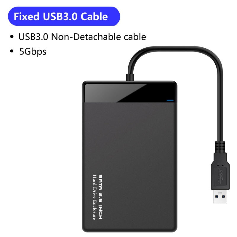 2.5-inch SATA portable hard drive box USB 3.0 portable hard drive protection box - V.I.P Digital Presence