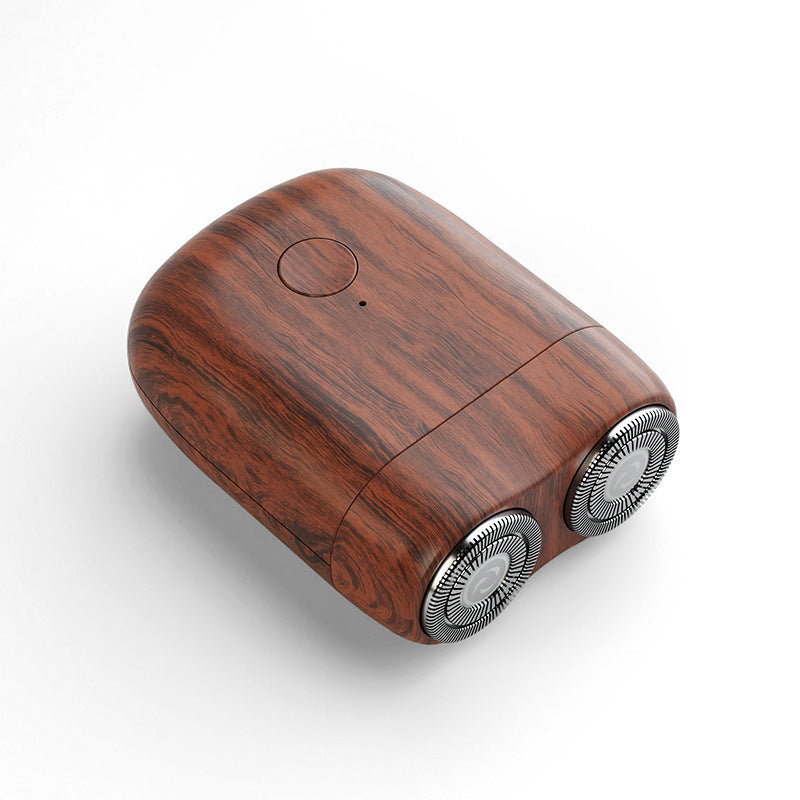 Mini electric shaver with magnetic suction dual blade heads 2-speed USB charging mini portable men's electric shaver - V.I.P Digital Presence