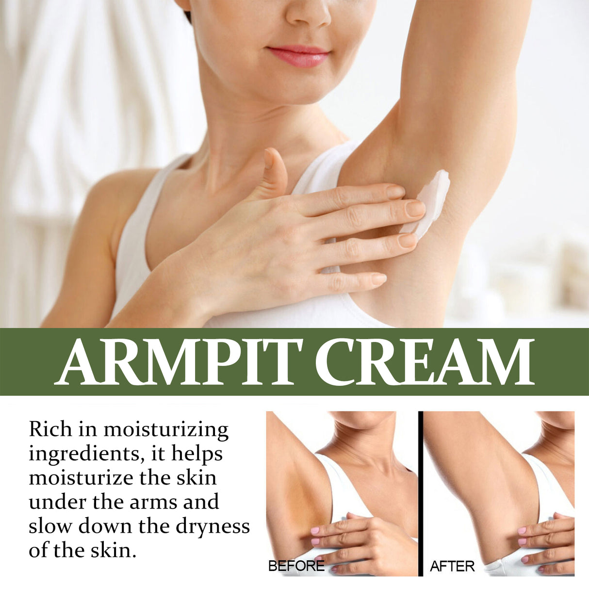 Armpit Cream, Whitening Whitening Treatment Cream To Reduce Skin Pigmentation And Moisturize Whitening Treatment - V.I.P Digital Presence