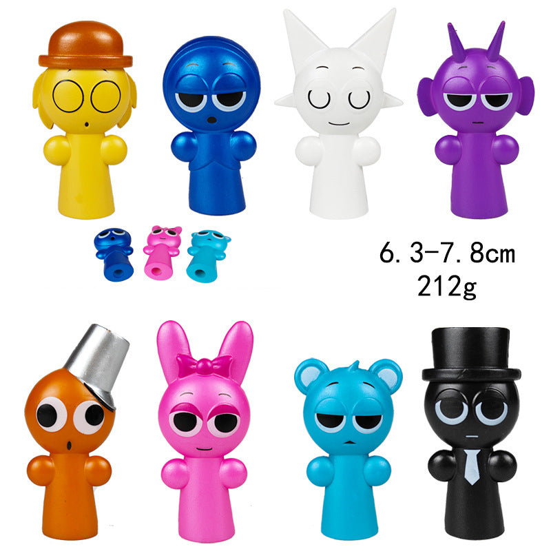 Rhythm Box Hand Office Boy Depler Simon Jevin Music Game Peripheral Model Ornament - V.I.P Digital Presence