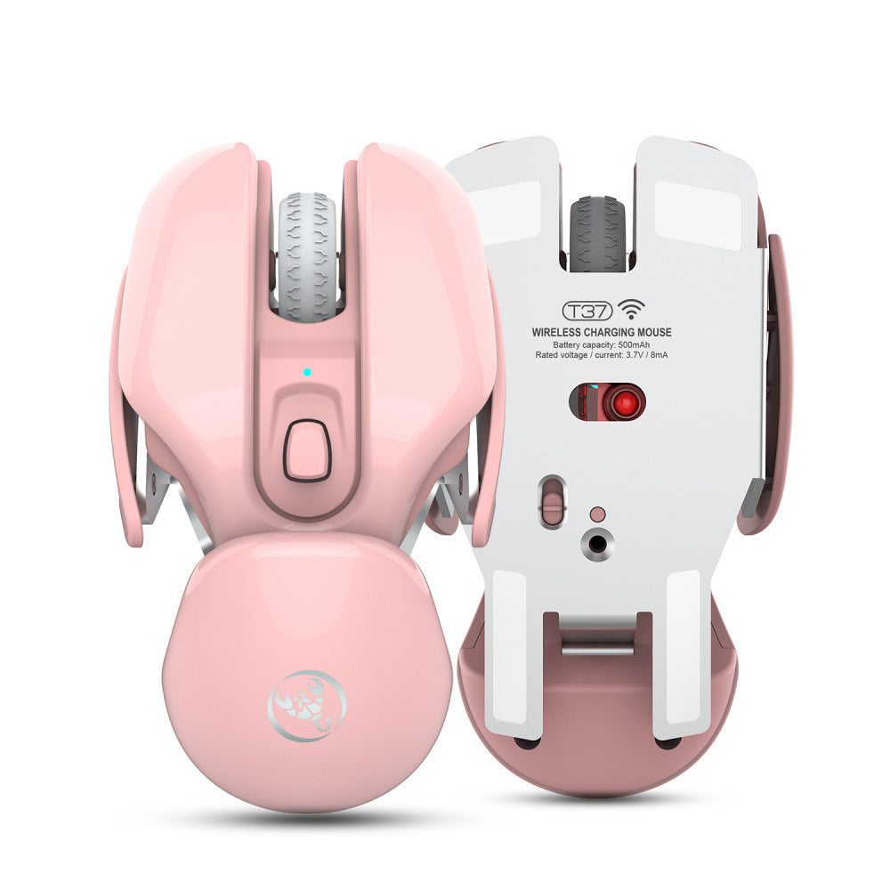 New USB wireless mouse 1600DPI rechargeable office mouse desktop laptop accessories - V.I.P Digital Presence