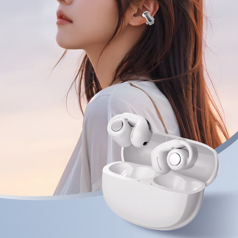 V12 new black technology ear clip noise reduction, long battery life, sports ear clip, comfortable to wear, wireless Bluetooth earphones - V.I.P Digital Presence