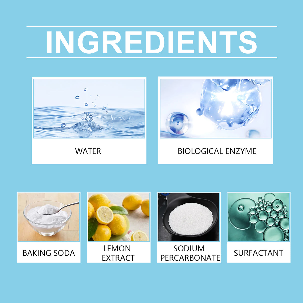 Clothing Enzyme Cleaner, Clean Stubborn Dirt Stains Yellow Sweat Stains Multi-Purpose Clothing Cleaner - V.I.P Digital Presence