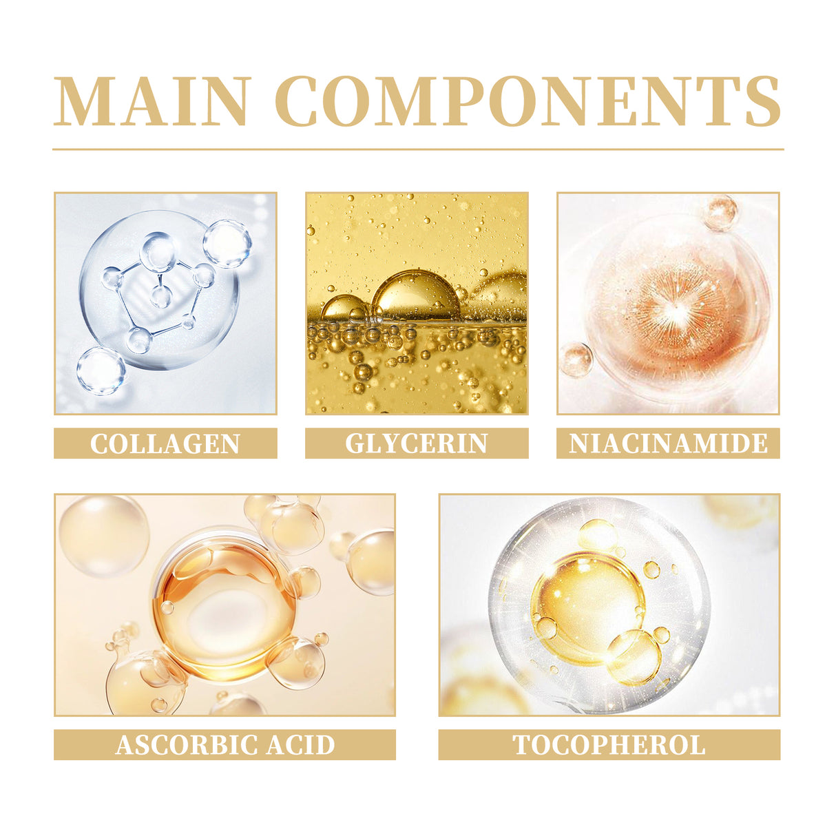 Collagen Face Serum, Moisturizing, Moisturizing And Firming Facial Skin, Cleaning, Anti-Wrinkle, Anti-Aging Eyes - V.I.P Digital Presence