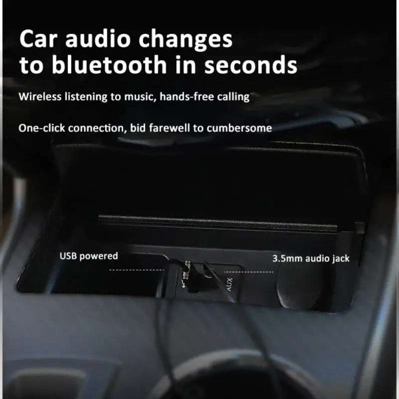 AUX car Bluetooth connection cable, USB car audio cable, audio call navigation conversion cable - V.I.P Digital Presence