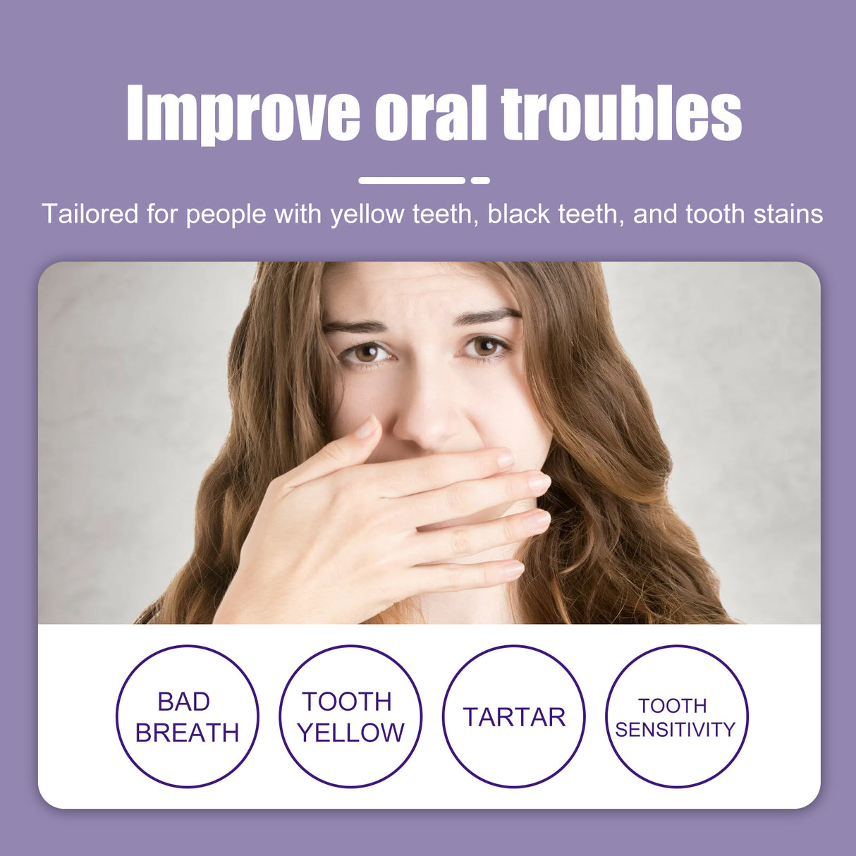 V34 Purple Toothpaste, Cleaning Bad Breath Teeth Stains Beauty Whitening Tooth Care Toothpaste - V.I.P Digital Presence