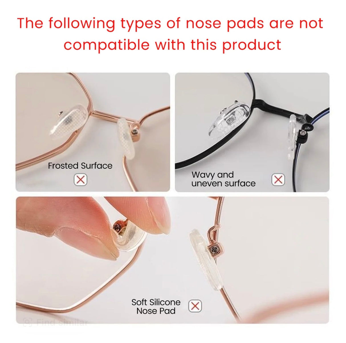 ComfortGrip Nose Pads