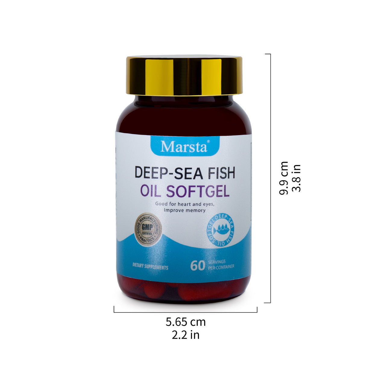 Deep sea fish oil soft capsules with high concentration concentration - V.I.P Digital Presence