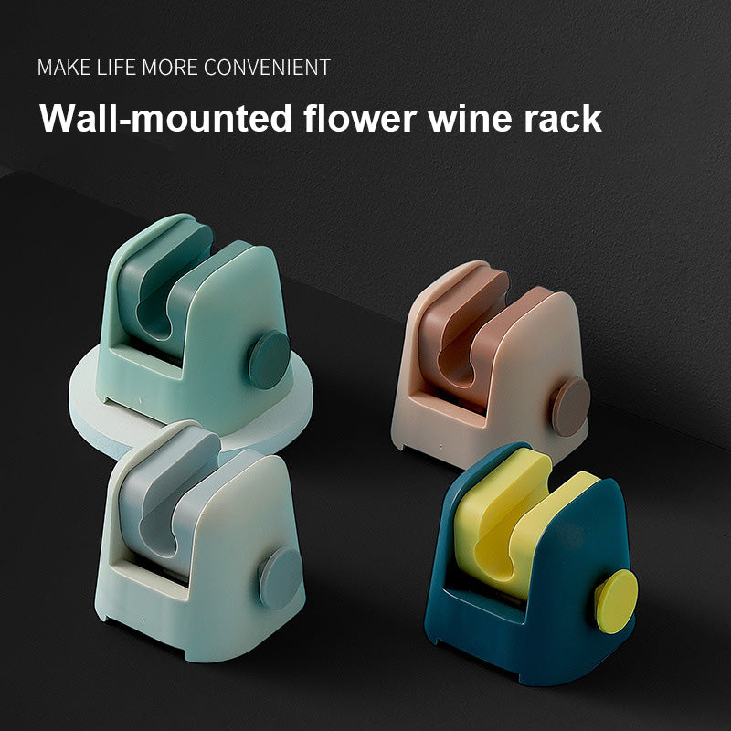 Shower Bracket Free Punching Fixed Seat Universal Shaking Head Adjustable Lotus Pod Bathroom Nozzle Flower Drying Shower Base - V.I.P Digital Presence