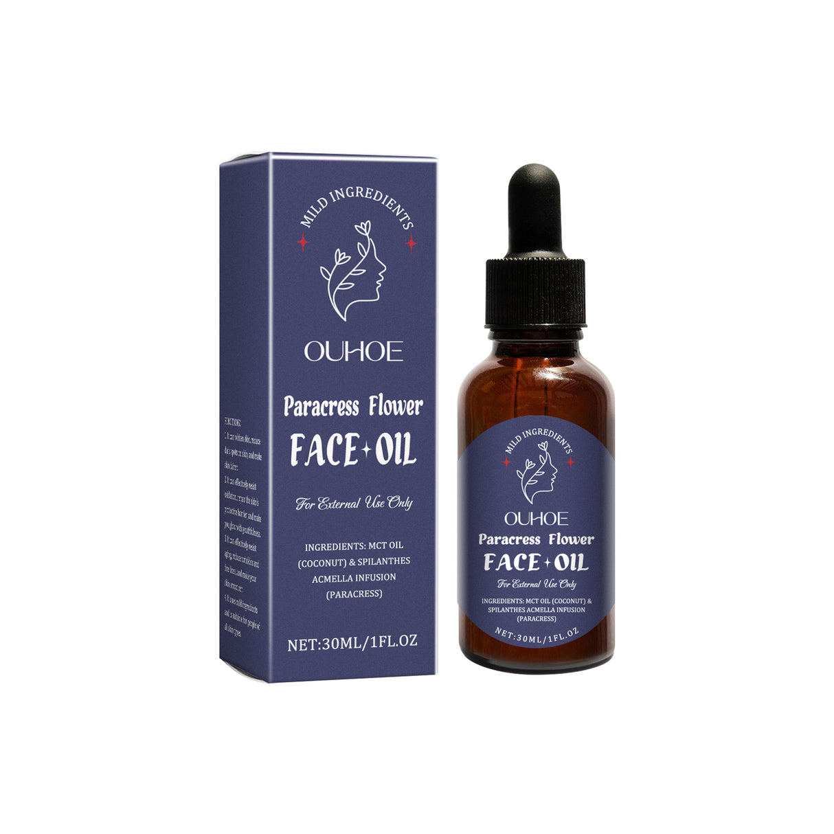 Moisturizing Facial Essential Oil Lightens Fine Lines, Firming, Delicate And Brightening Skin Daily Facial Care Essential Oil