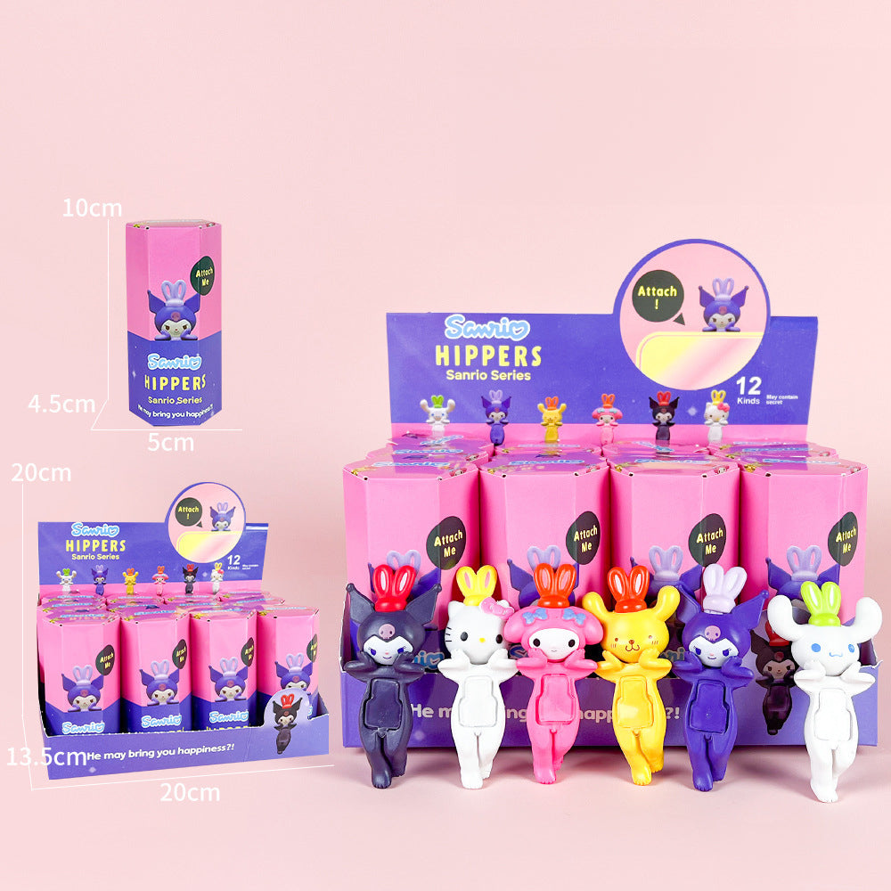 Party Angel Cheek Blind Box Car Ornament Mobile phone Decoration Handmade Anime Doll Finished End Box - V.I.P Digital Presence