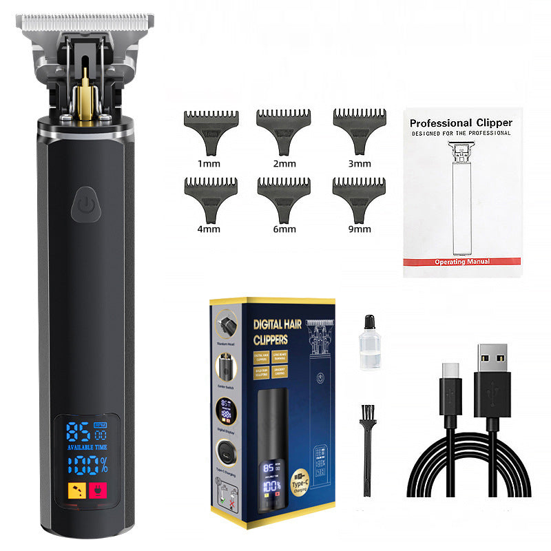 Hair clipper hair clipper electric hair clipper oil cutting head carving bald head, hair clipper - V.I.P Digital Presence