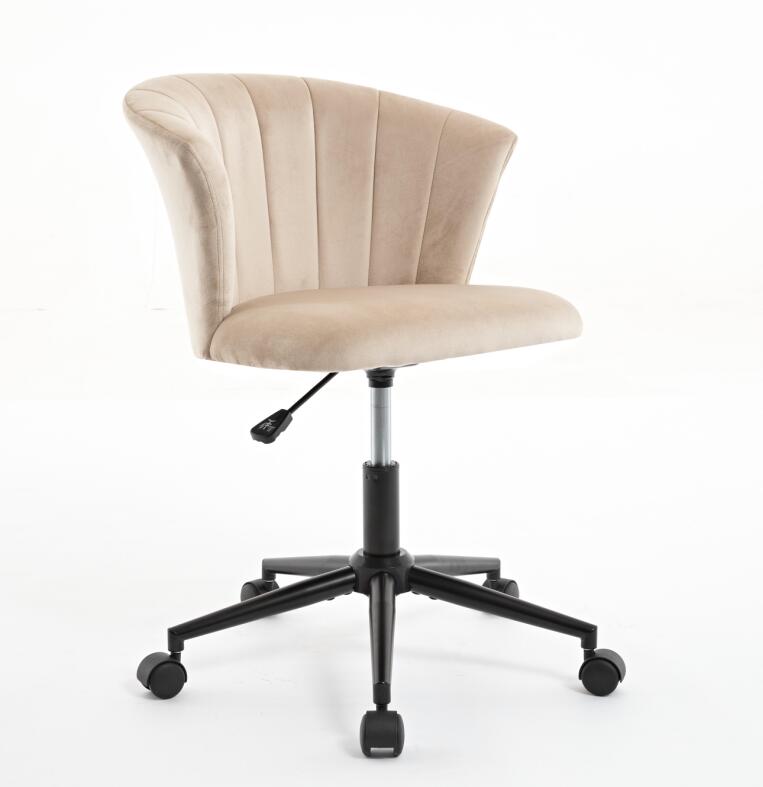Home Office Chair, Velvet Fabric Swivel Flower Shape Computer Desk Chair for Home Office or Bedroom - V.I.P Digital Presence