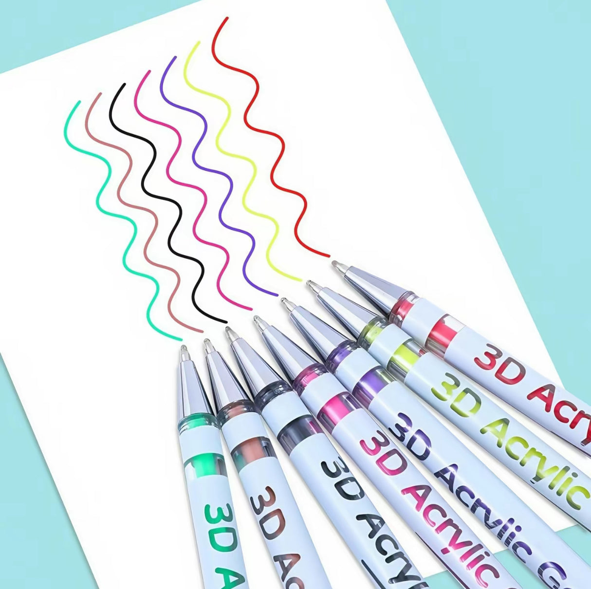GlowLine 3D Acrylic Gel Pen