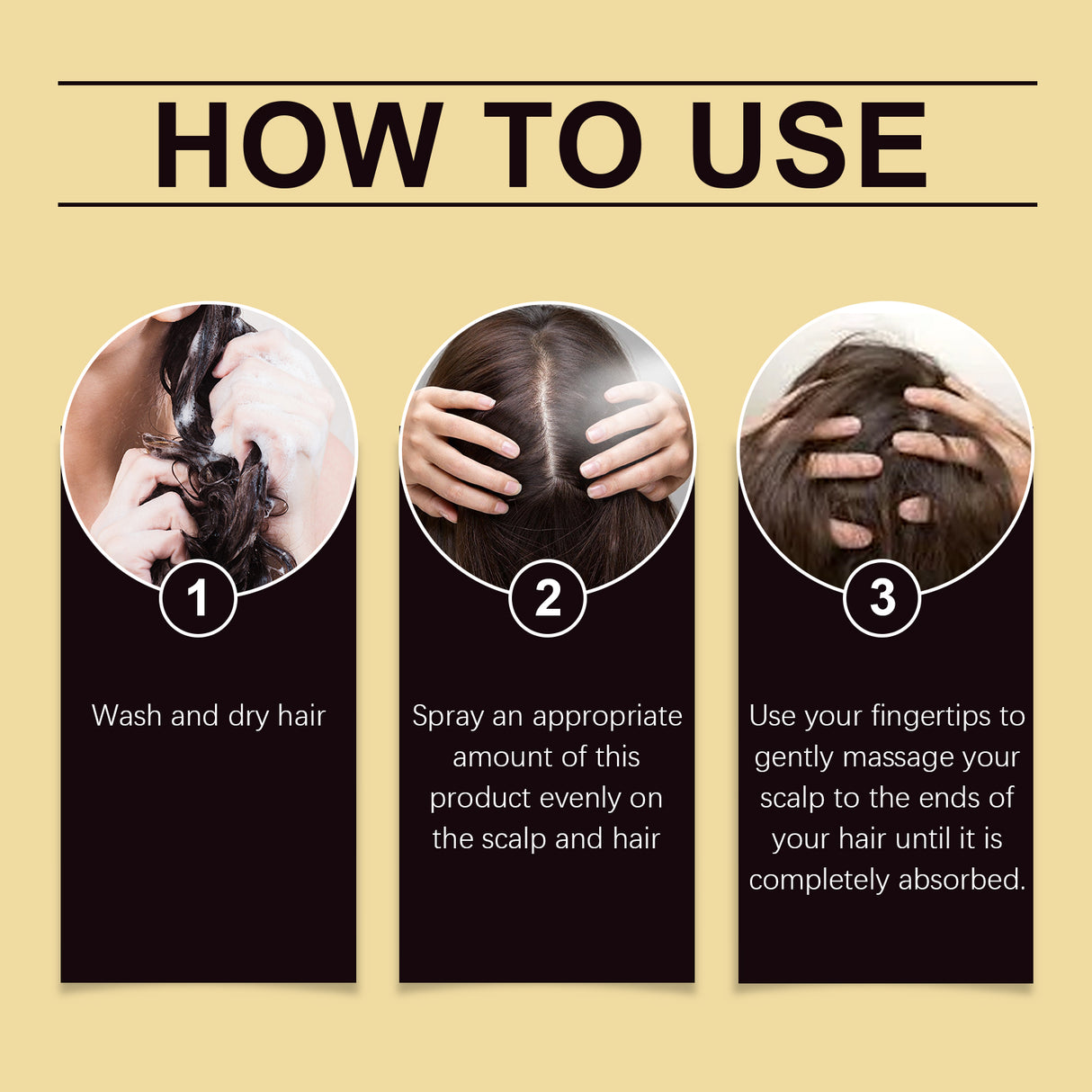 Scalp Nourishing Spray Strengthens Hair And Moisturizes Hair And Scalp Care Plant Extract - V.I.P Digital Presence