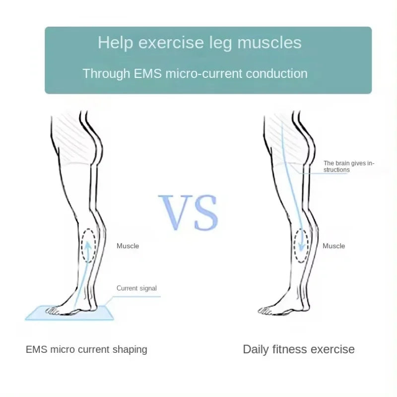 Advanced Shaping Leg Cushion Foot Cushion Foot Massage Home Office EMS Pulse Foot Massager Meridian Unblocker Convenient - V.I.P Digital Presence