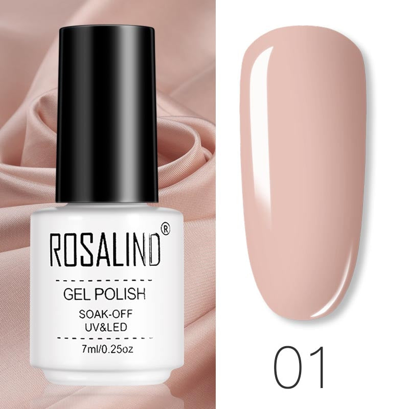 ROSALIND Gel Polish Set Manicure for Nails Semi Permanent Vernis top coat UV LED Gel Varnish Soak Off Nail Art Gel Nail Polish - V.I.P Digital Presence