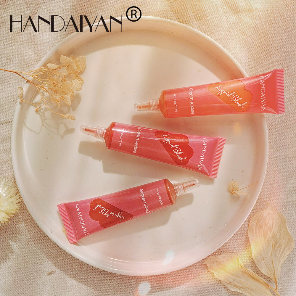 HANDAIYAN Tube Liquid Blush Moisturizing Contouring Brightening Natural Matte Nude Blush - V.I.P Digital Presence