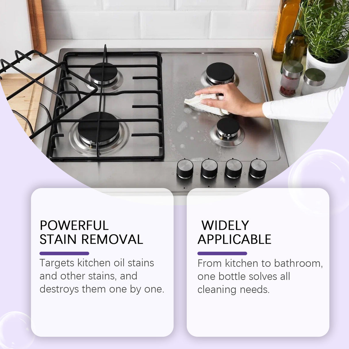 Multi-Purpose Cleaner Easily Cleans Grease Stains On Cooktops And Utensils - V.I.P Digital Presence