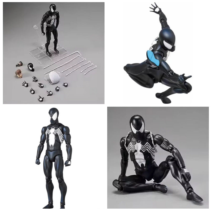 Venom Spider Man Peter Parker mobile anime figurine model - V.I.P Digital Presence