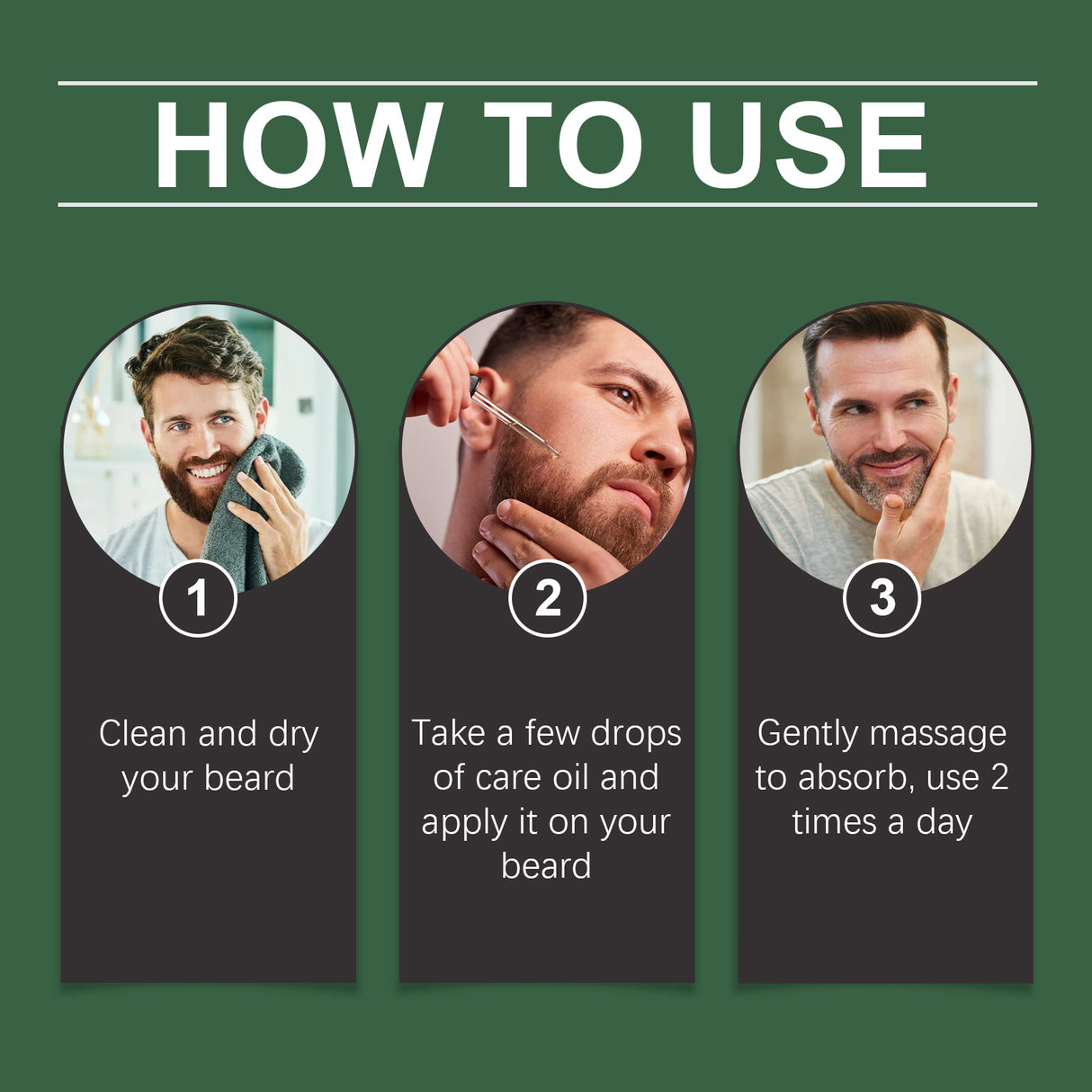 Men's Beard Care Oil Gentle, Clean, Nourishing, Moisturizing, Repairing And Smoothing Hair Care Solution - V.I.P Digital Presence