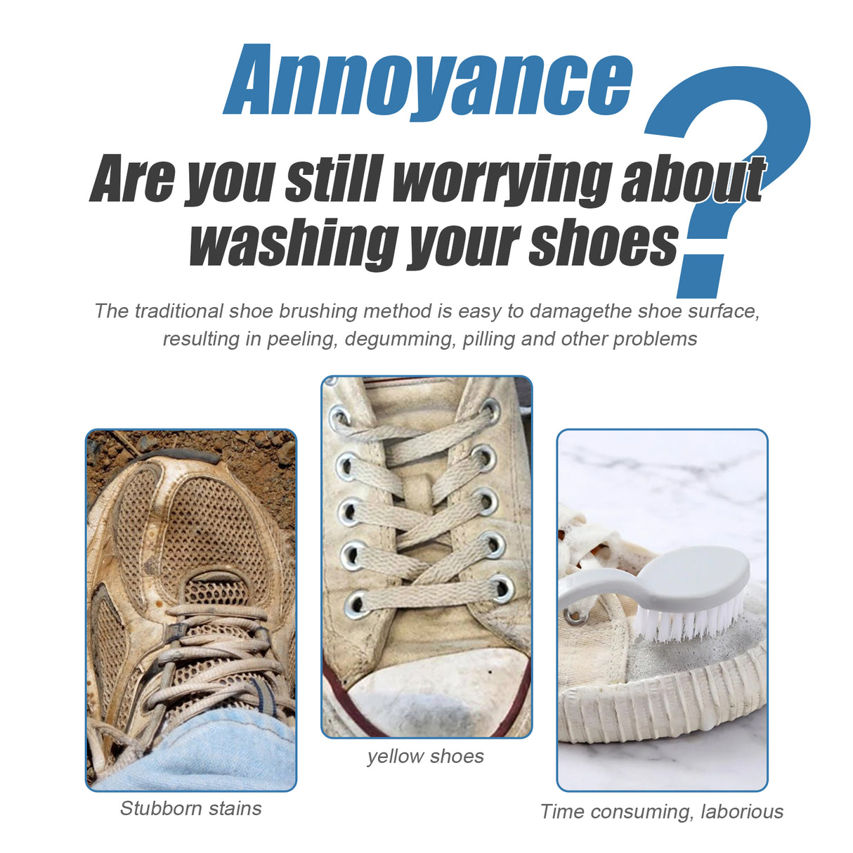 Shoe Brightening Cleaner, Remove Yellow Edge Decontamination Cleaning Whitening Small White Shoes Cleaning Shoeshine Agent - V.I.P Digital Presence