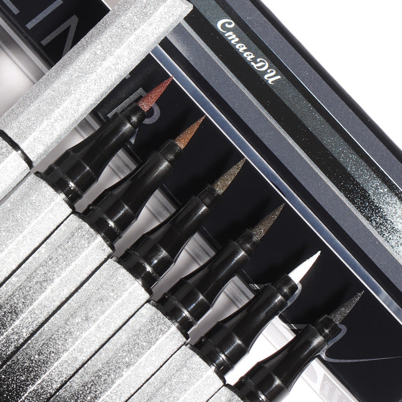 CmaaDu Eyeliner Pencil Waterproof Sweatproof Not Smudged Cool Black Starry Sky Thin Head Eyeliner - V.I.P Digital Presence