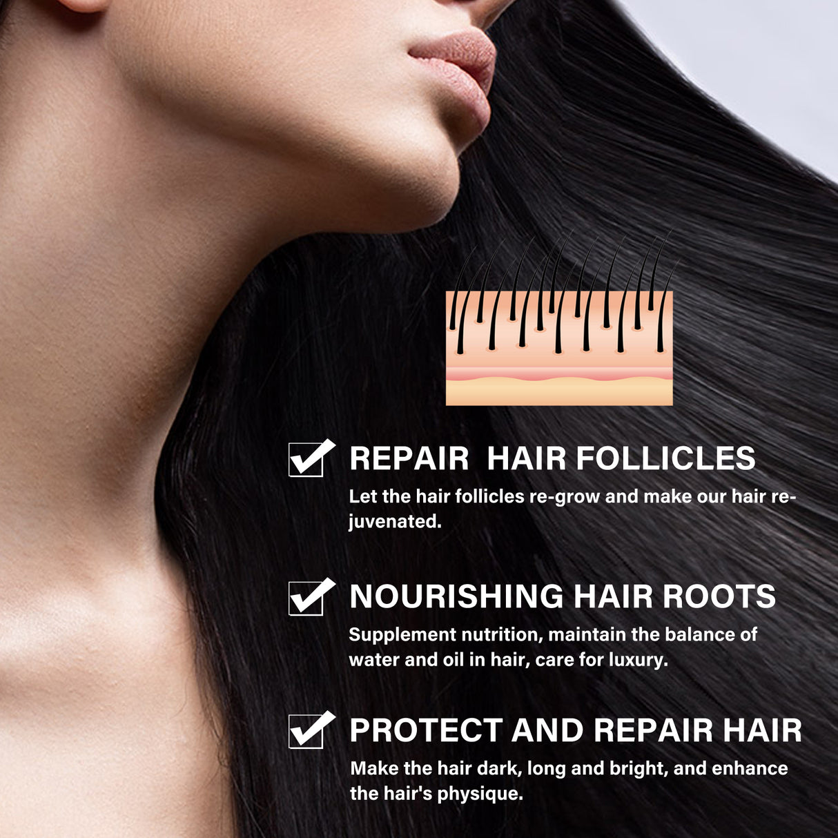 Ginger Hair Growth Ointment, Moisturize And Thicken Hair, Repair Damaged Hair And Prevent Hair Loss Hair Care Cream - V.I.P Digital Presence