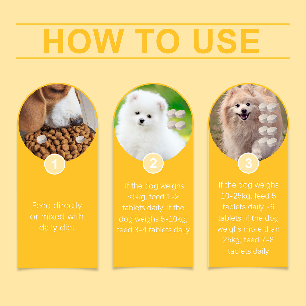 Dog Multi-Dimensional Fish Oil Tablet Pet Dog Hair Care Moisturize Skin Care Pet Health - V.I.P Digital Presence