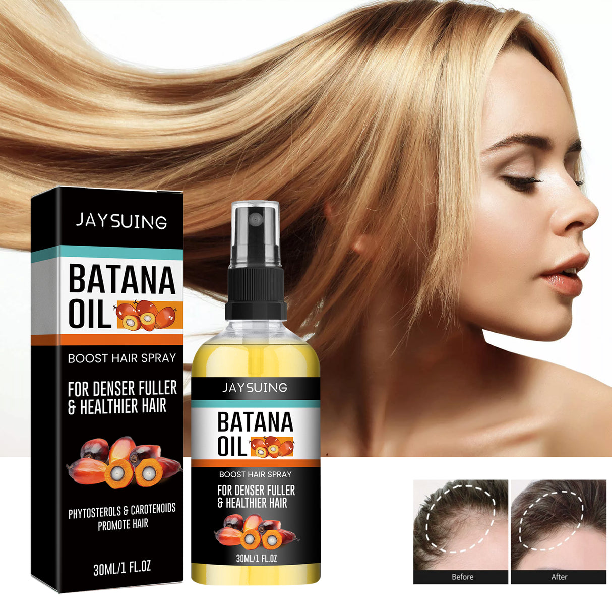 Batana Hair Spray Scalp Deep Moisture Repair Hair Strong Hair - V.I.P Digital Presence