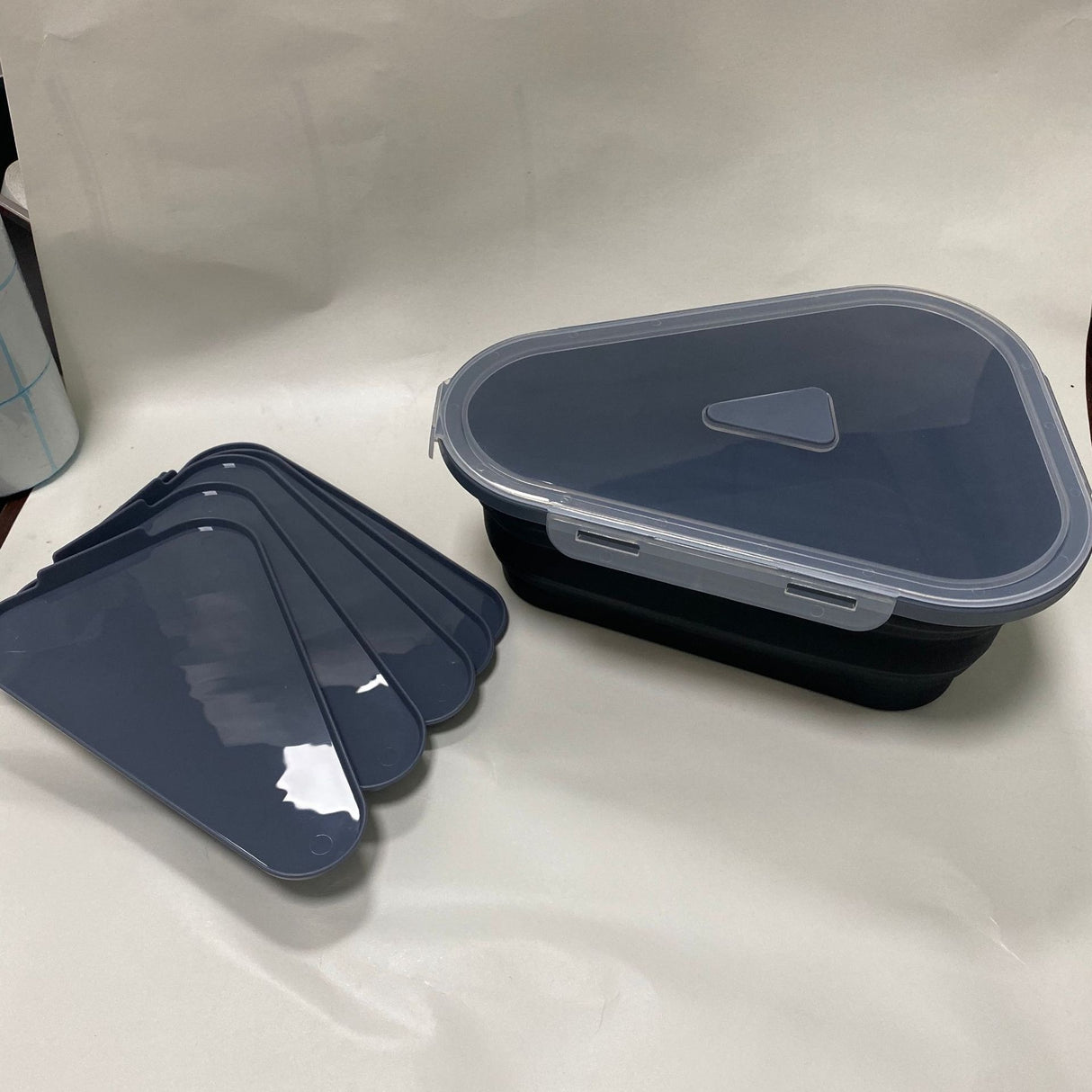 Silicone Pizza Box Foldable Pizza Sandwich Pizza Box Portable Pizza Preservation Box - V.I.P Digital Presence