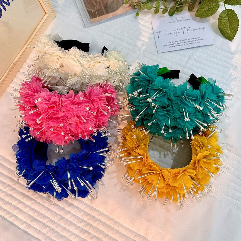 Fashionable design wide edge fabric crystal headband - V.I.P Digital Presence