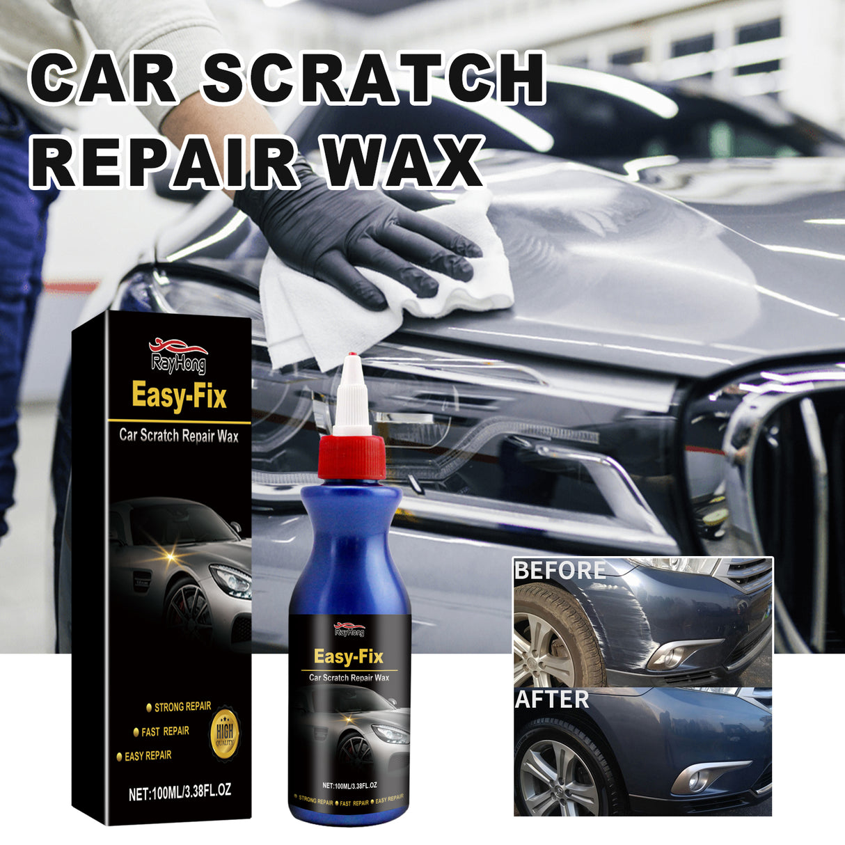 Car Scratch Repair Wax - V.I.P Digital Presence