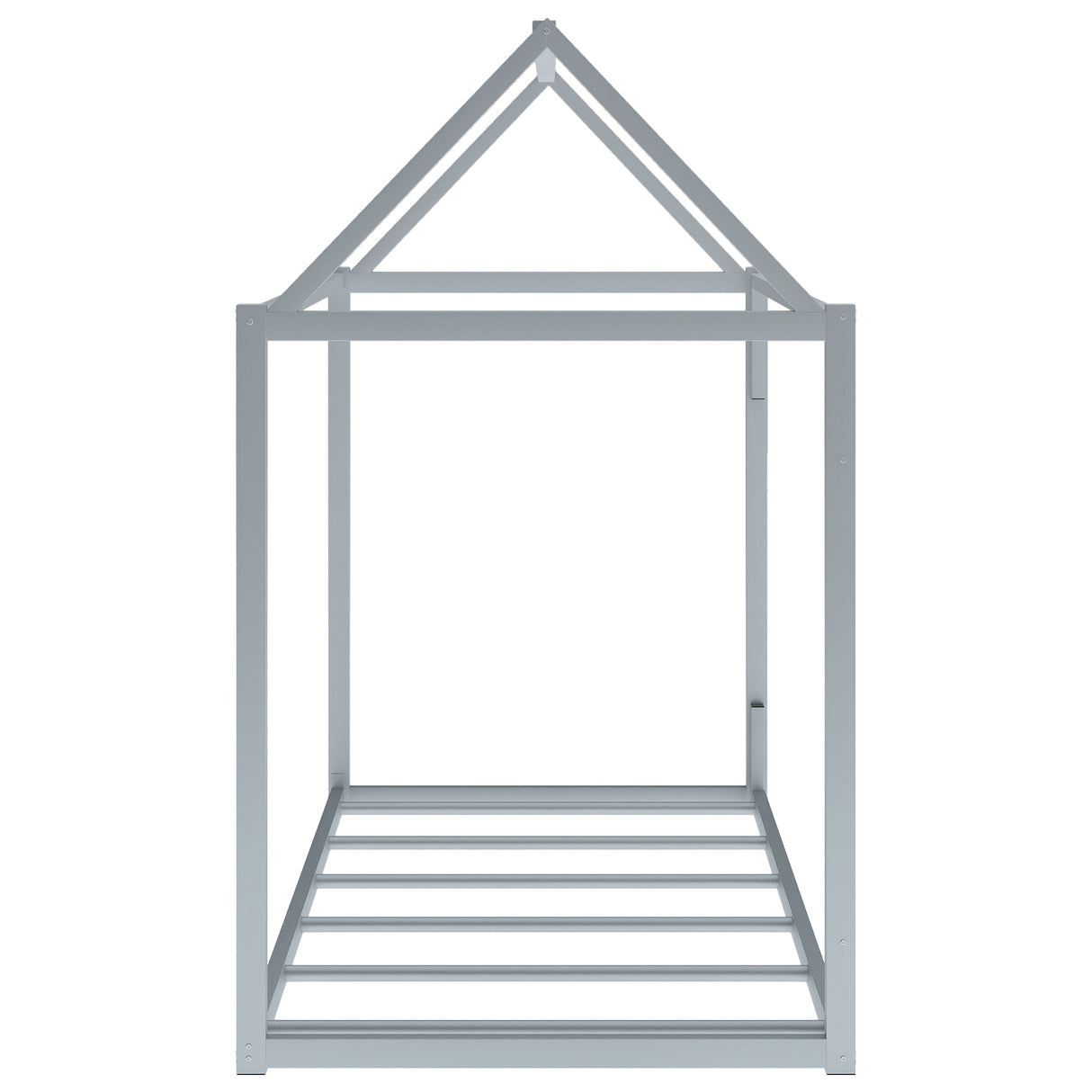 Metal House Shape Platform Bed twin