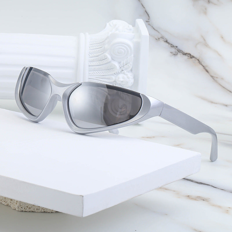 New Windproof Sports Sunglasses For Women Y2K Millennium Outdoor Sunglasses For Men