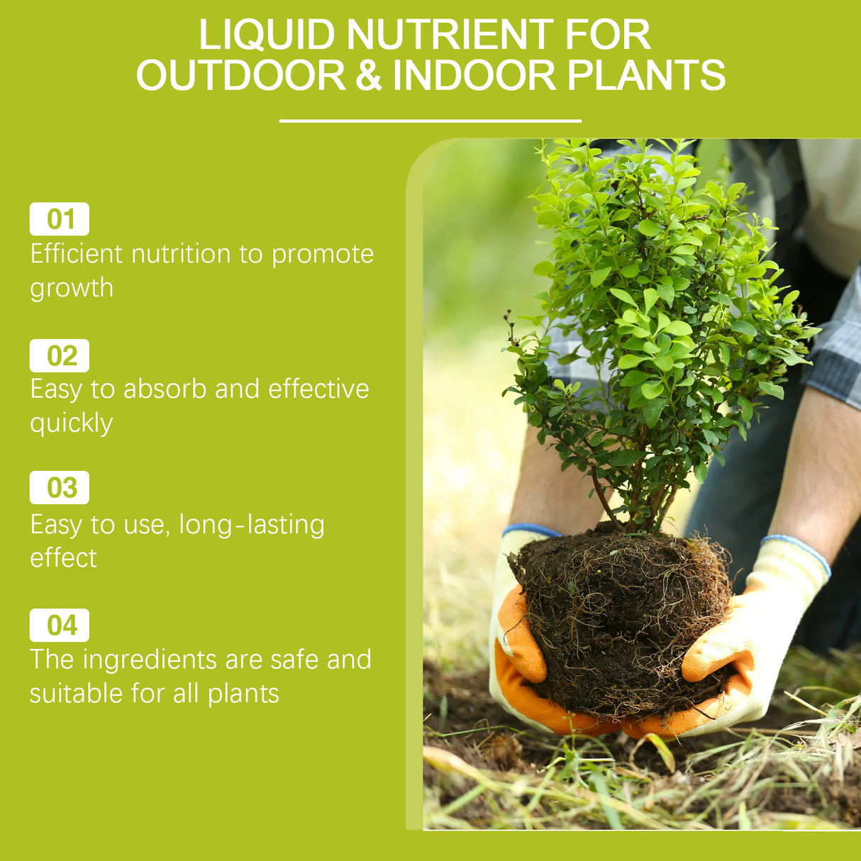 Moonspry Indoor And Outdoor Plant Nutrient Solution Green Leaf Lawn Flower Pot Fertilizer Hair Root Growth Nutrient Solution - V.I.P Digital Presence