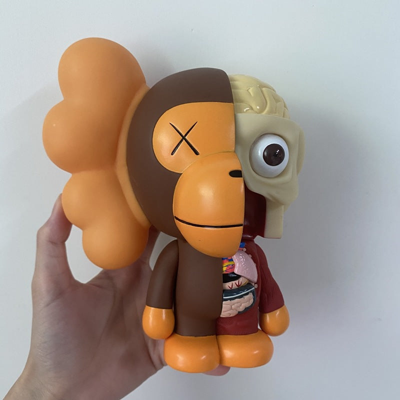 Kaws Sesame Street Doll Living Room High end Light Luxury Trendy Play Violent Bear Desktop Ornament Handmade Cartoon Home Gift - V.I.P Digital Presence