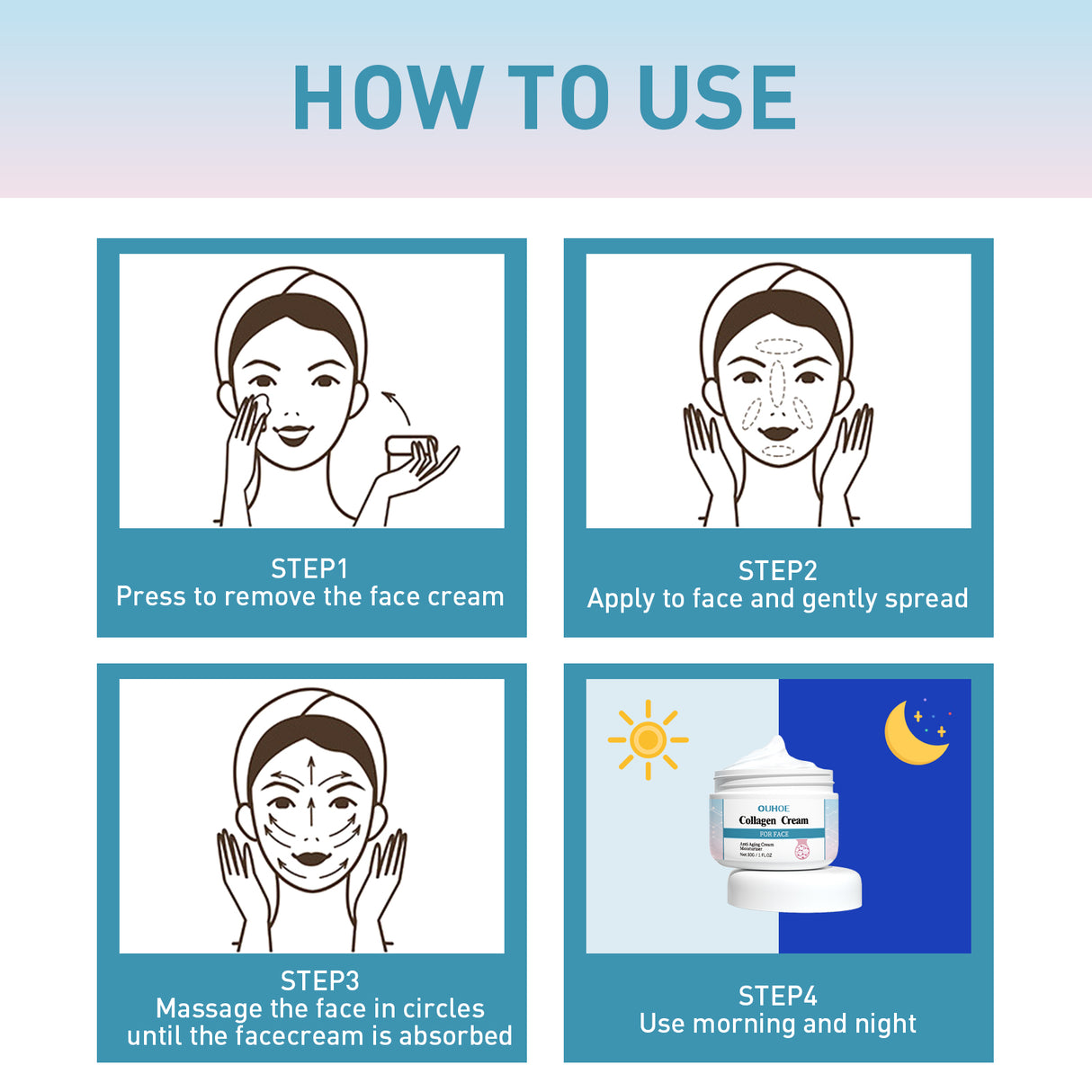 Collagen Anti-Wrinkle Cream, Moisturizes Tightens Tender Skin And Anti-aging Face Cream - V.I.P Digital Presence