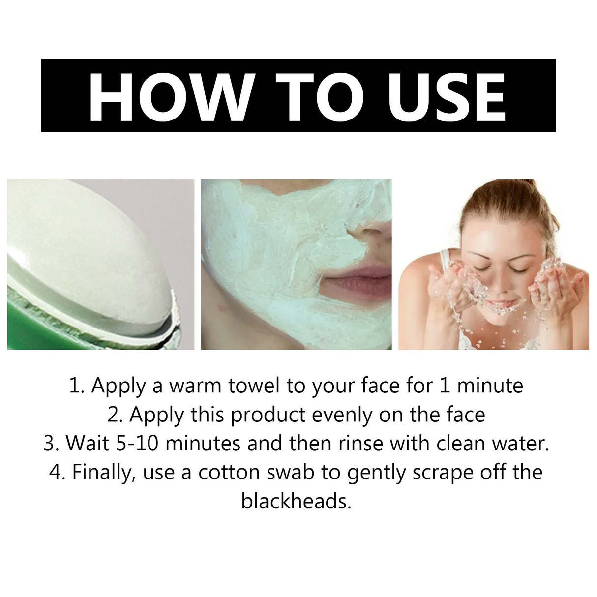 Blackhead Cleansing Mud Mask Cleans Blackhead Skin Oil, Tightens Pores, Cleans And Moisturizes Skin - V.I.P Digital Presence