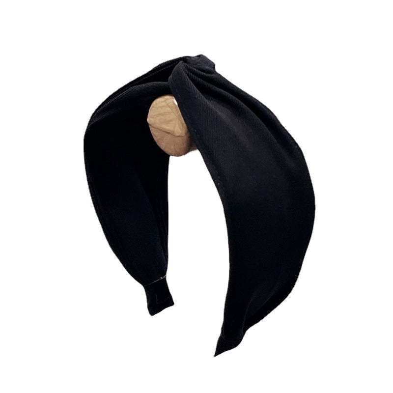 Fashionable fabric cross bow headband - V.I.P Digital Presence