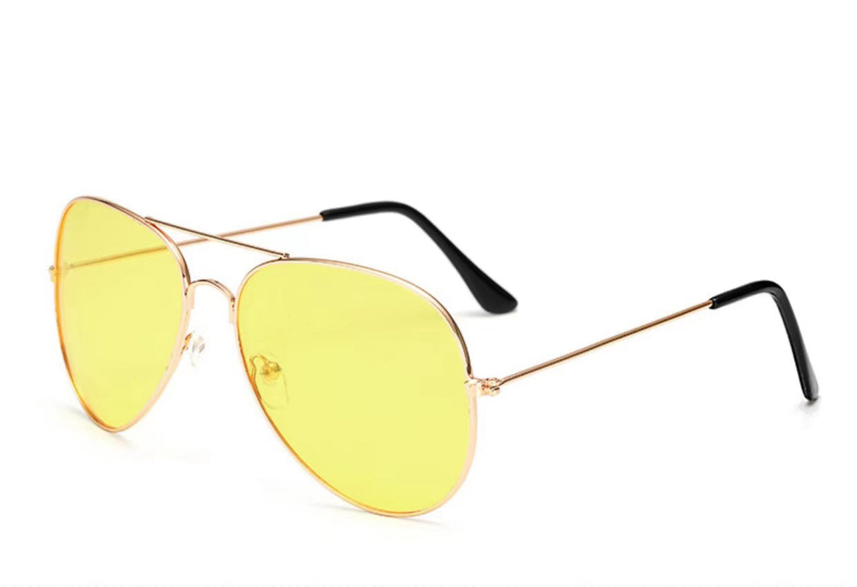 Sunglasses Colorful Toad Glasses Pilot Men And Women Models 3025 Color Film Reflective Sunglasses