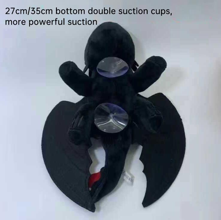 Toothless Helmet Suction Cup Doll Motorcycle Motorcycle Roof Skylight Night Fury Decoration - V.I.P Digital Presence
