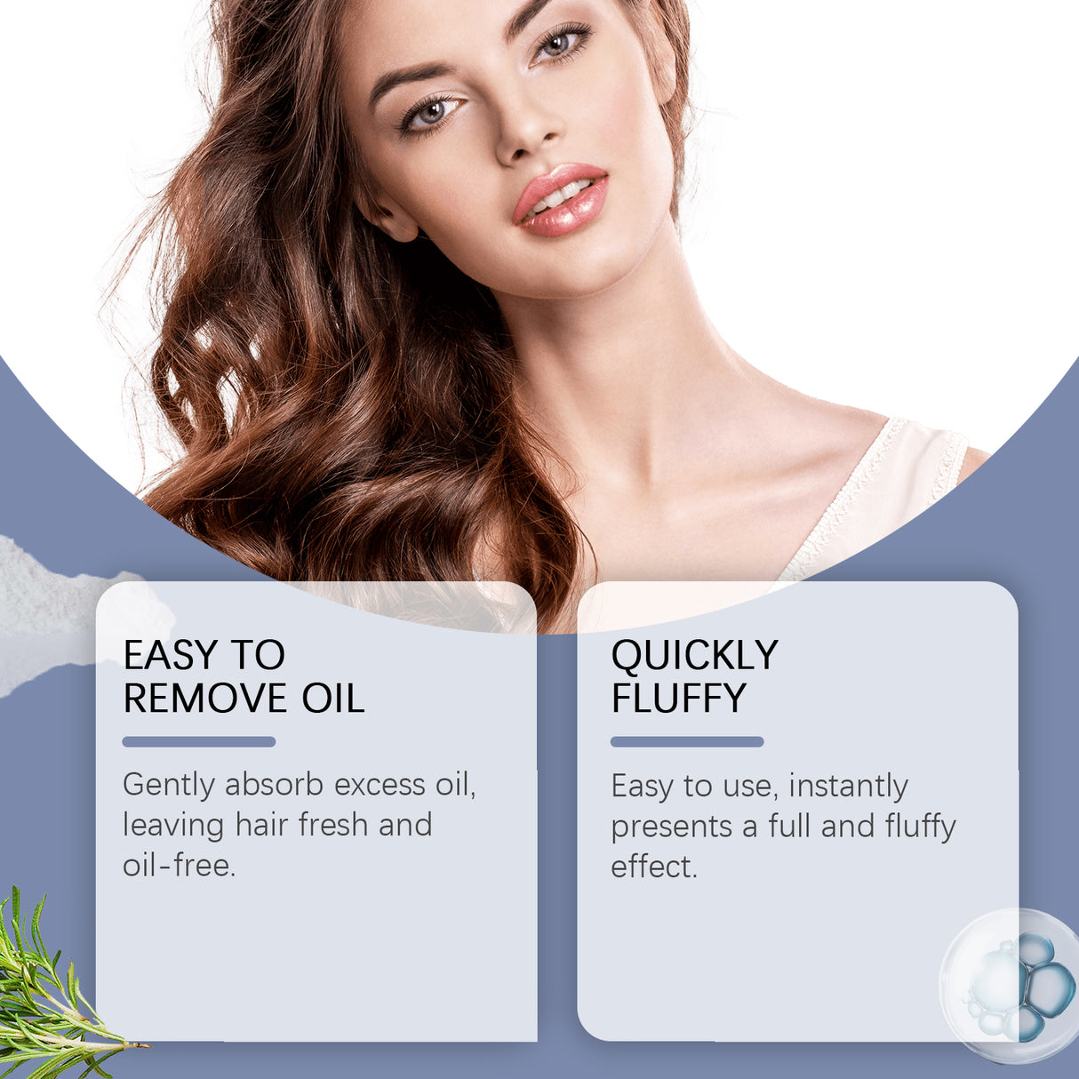 Hair Oil Removal Pomp Powder Oil Control Fluffy, Not Dry, Refreshing, Mild, Natural Light, Not Greasy - V.I.P Digital Presence