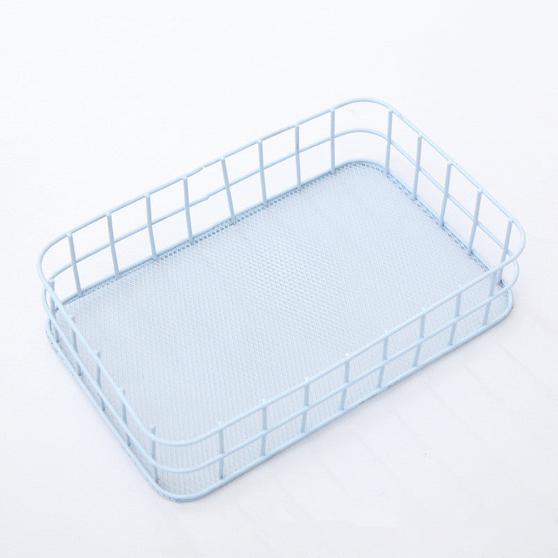 Desktop storage basket cosmetic storage basket home storage - V.I.P Digital Presence