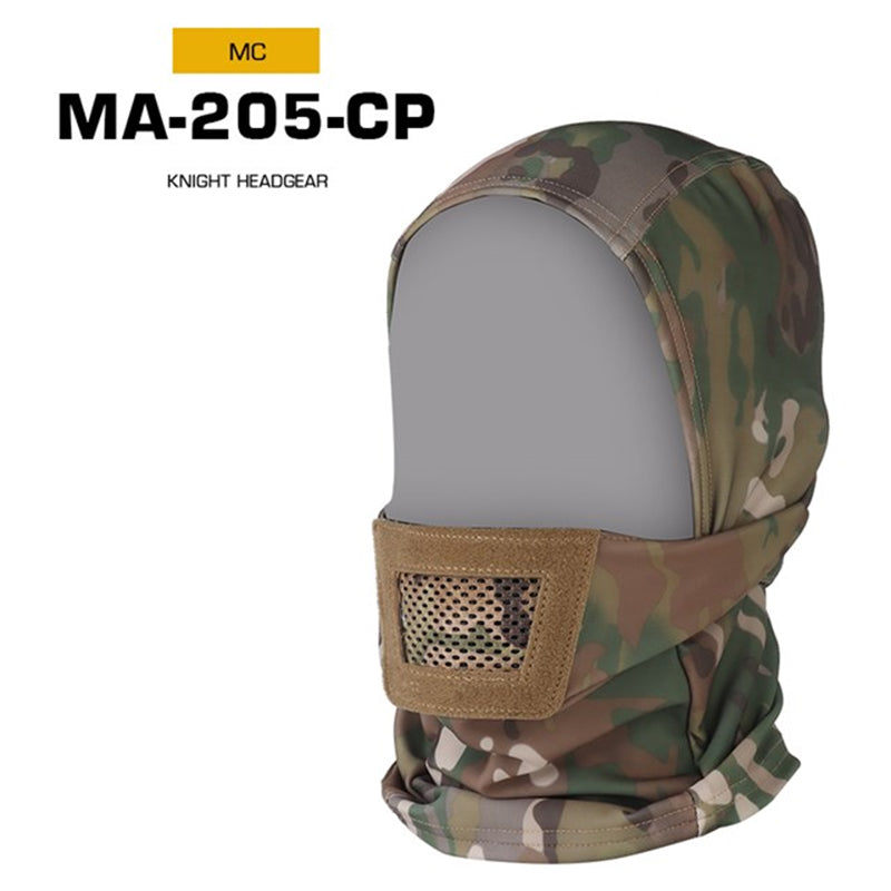 Men's Airsoft Mask, also a balaclava, for paintball, hunting, cycling. Knight style, full face protection. - V.I.P Digital Presence