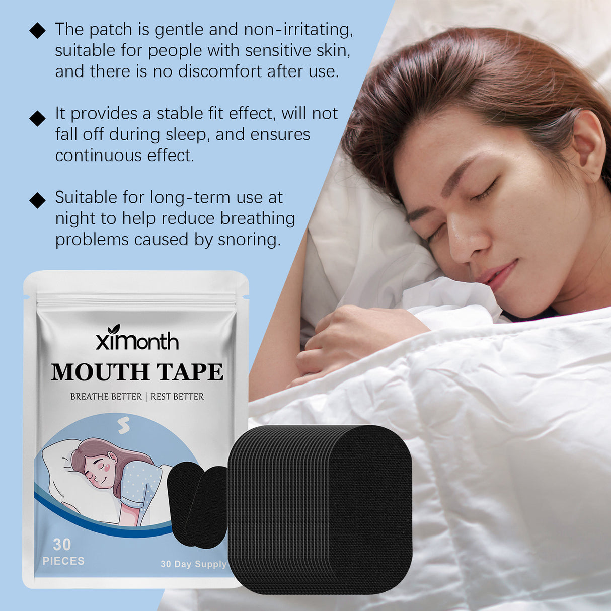 Anti-Snoring Sleep Patch Anti-Snoring Care At Night Physical Ventilation Anti-Snoring Patch - V.I.P Digital Presence