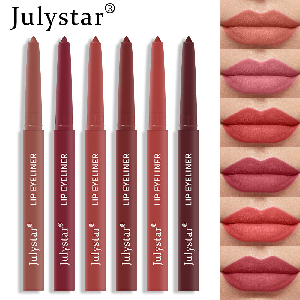 Waterproof Lipstick Lips Pink Matte Solid Lipliner - V.I.P Digital Presence