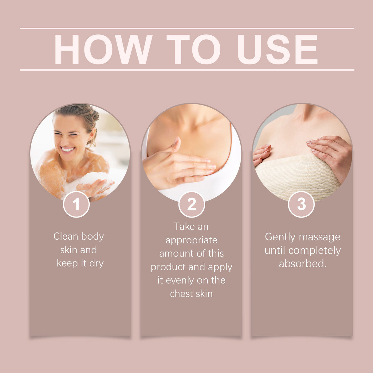 Herbal Chest Care Cream Mild Ingredients Daily Moisturizing And Repairing Chest Skin Care Cream