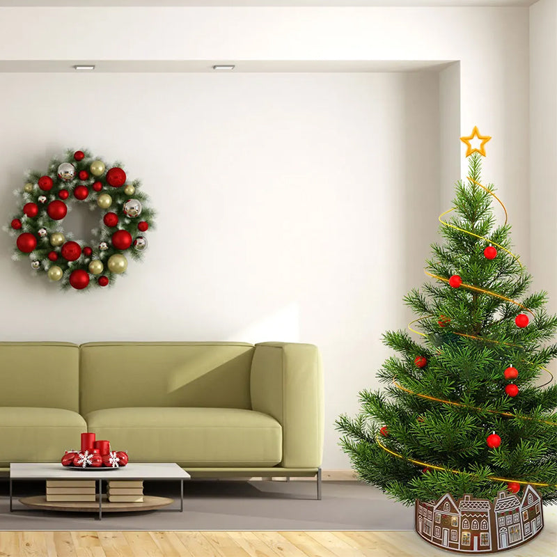 LED Gingerbread Christmas Tree Collar - V.I.P Digital Presence