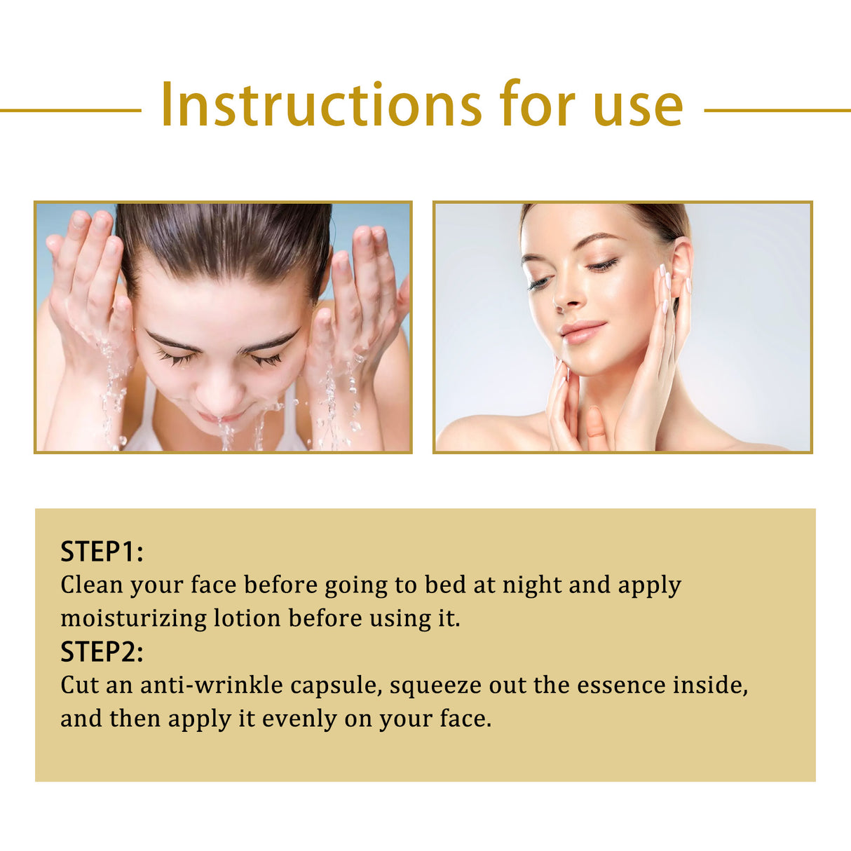 Retinol Anti-Wrinkle Serum, Reduce Facial Wrinkles And Fine Lines By Moisturizing And Firming Anti-Aging Essence